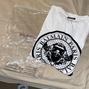 Mens balmain t shirt